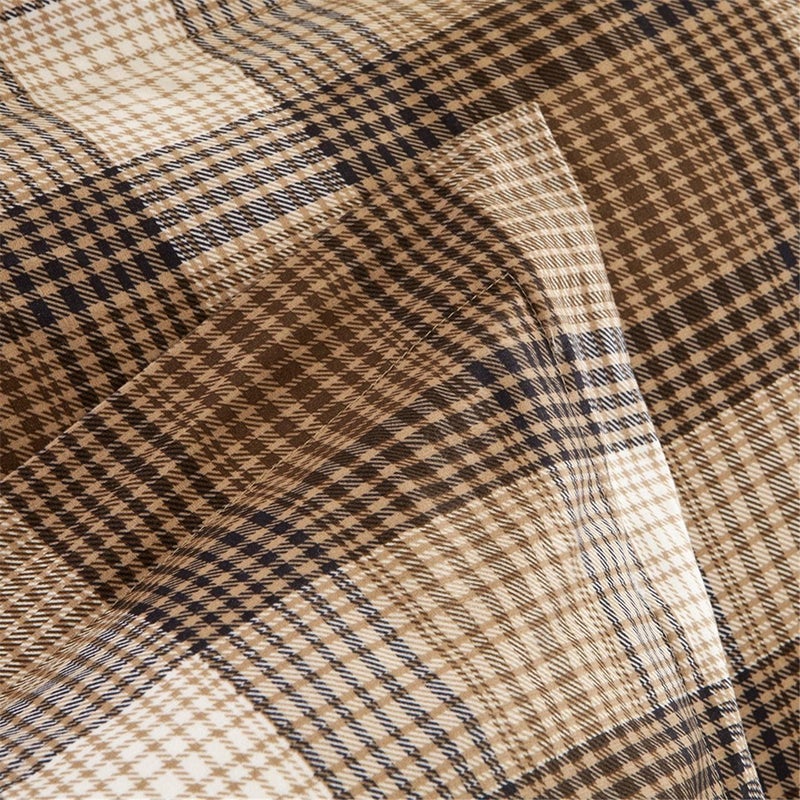 Woolrich John Rich & Bros. Woolrich Comforter Set, Cabin Lodge, Warm Cover for Colder Season, Modern Cottage-Inspired Down Alternative Ultra Soft Microfiber Bedding, Matching Sham, Plaid Brown Twin 2 Piece - Image 5